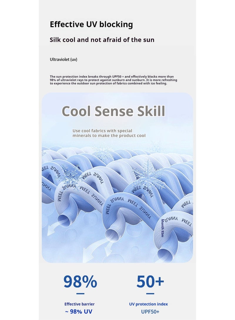 UPF 50+ Women's Summer Sun Gloves | Silk-Lined Breathable Driving Gloves with UV Protection – Lightweight & Elegant (Pink) - Image 5