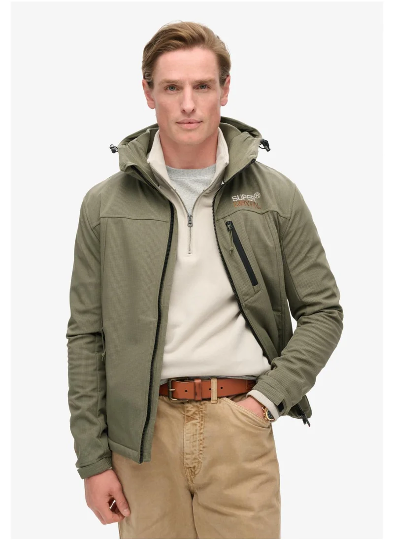 Superdry HOOD RIPSTOP SOFTSHELL TREKKER