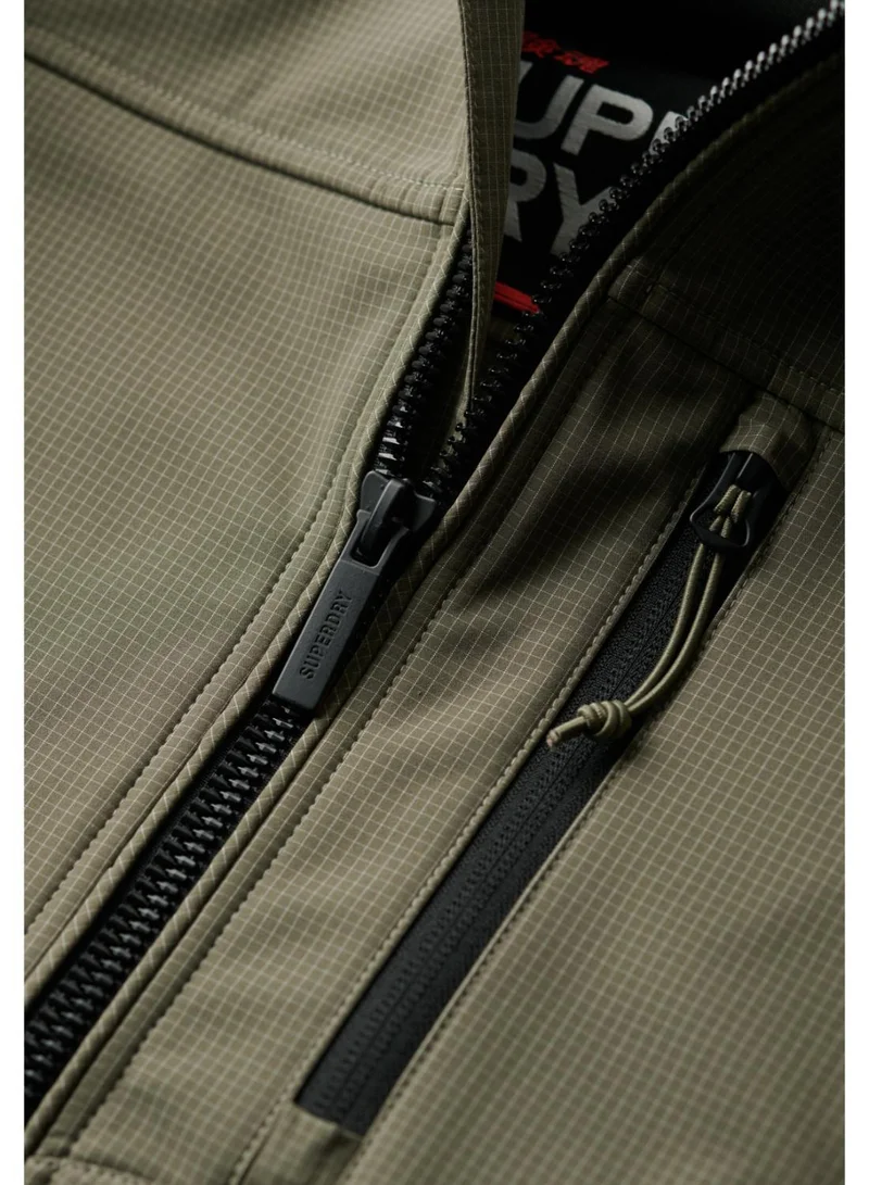 Superdry HOOD RIPSTOP SOFTSHELL TREKKER