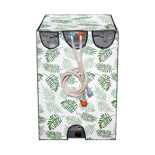 Wings Star Polyester Lg Top Load Washing Machine Cover For 6 Kg, 6.2 Kg, 6.5 Kg, 7 Kg (58 X 58 X 88 Cm) | Waterproof & Dust-Proof Top Loading Fully Automatic Washing Machine Cover For Lg, KUM174 - Image 5