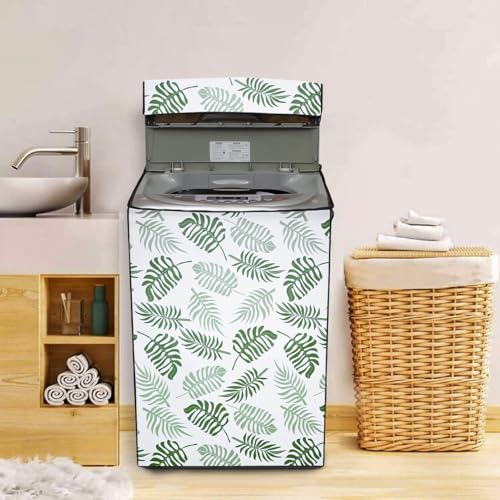 Wings Star Polyester Lg Top Load Washing Machine Cover For 6 Kg, 6.2 Kg, 6.5 Kg, 7 Kg (58 X 58 X 88 Cm) | Waterproof & Dust-Proof Top Loading Fully Automatic Washing Machine Cover For Lg, KUM174 - Image 1