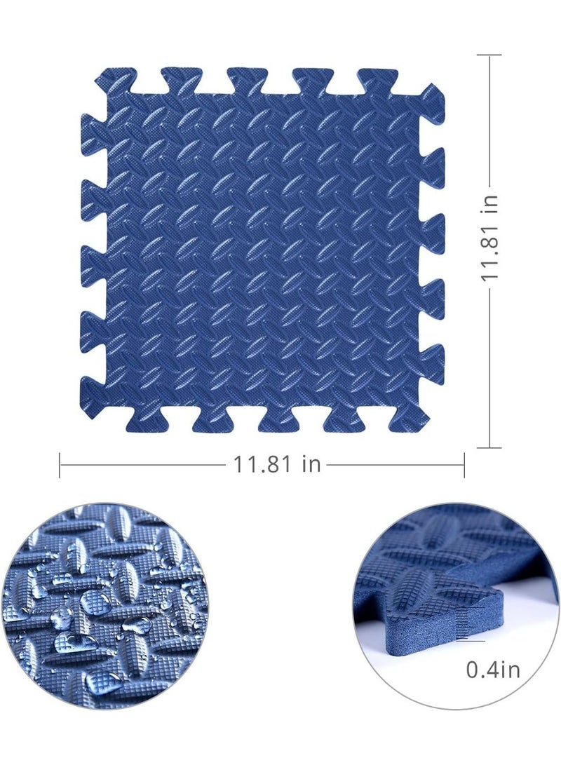 ZERIFAM Interlocking EVA Foam Mats,16 Tiles Extra Thick Soft Interlocking Foam Floor Tiles for Toddler Kids,Floor Soft Non-Toxic Baby Play mats for Gym, Nursery, Playroom - Image 4
