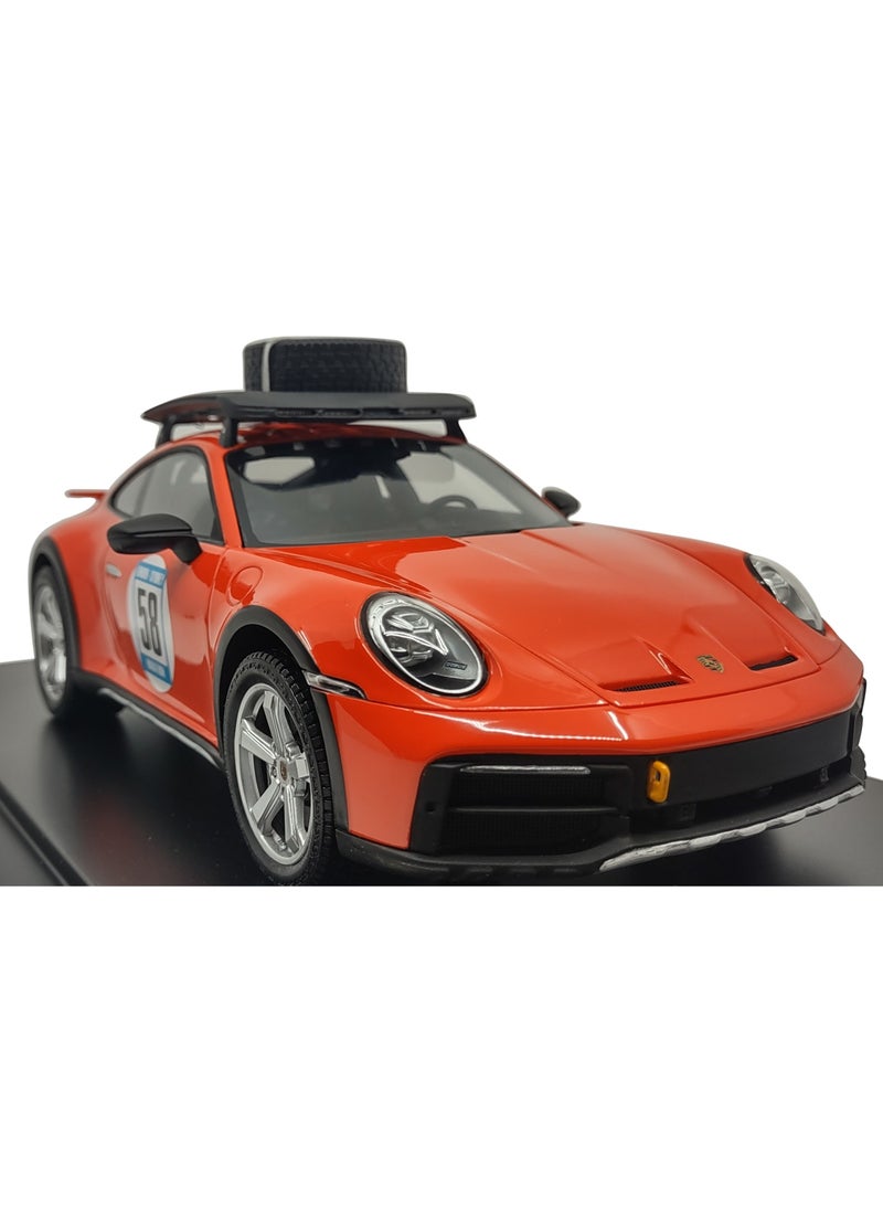 فايتر جيفتس بورش 911 992 رقم 58 رالي داكار 2023  - Image 3