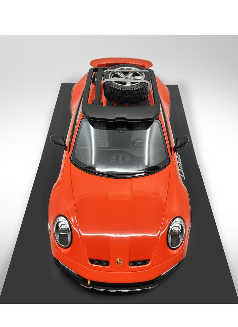فايتر جيفتس بورش 911 992 رقم 58 رالي داكار 2023  - Image 1