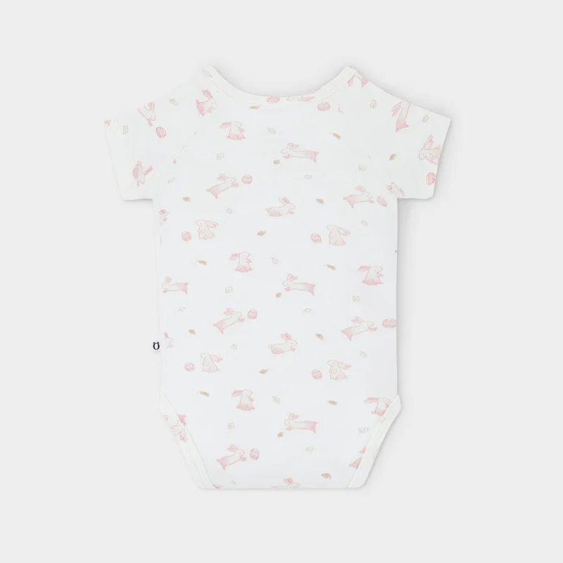myko kids Panda Kimono Bodysuit