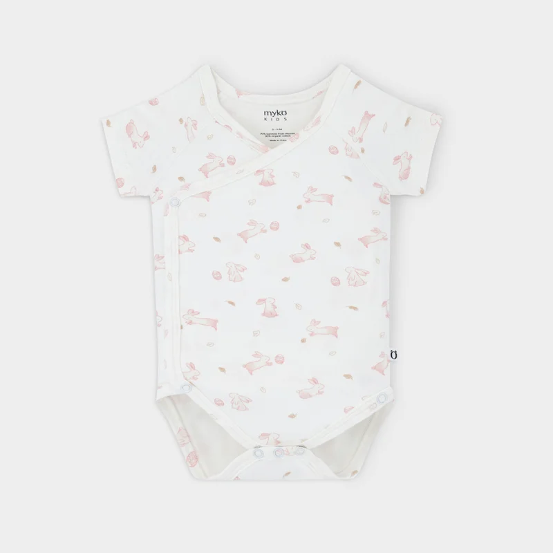  ميكو كيدز Panda Kimono Bodysuit