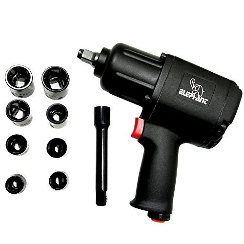 Elephant 1/2 Inch Heavy-Duty Impact Wrench for Cars | Colour Assorted | IW-02 - Image 2