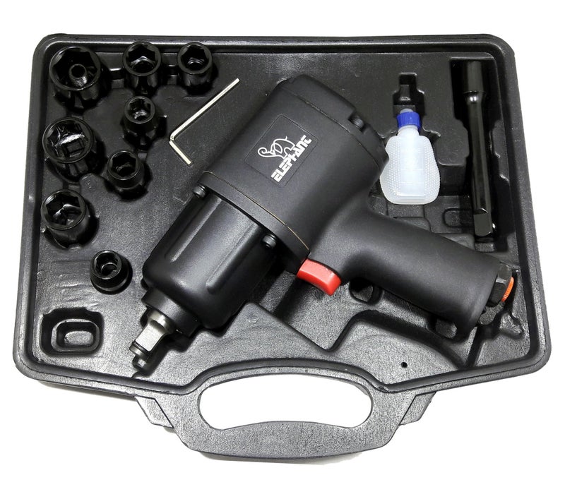 Elephant 1/2 Inch Heavy-Duty Impact Wrench for Cars | Colour Assorted | IW-02 - Image 3
