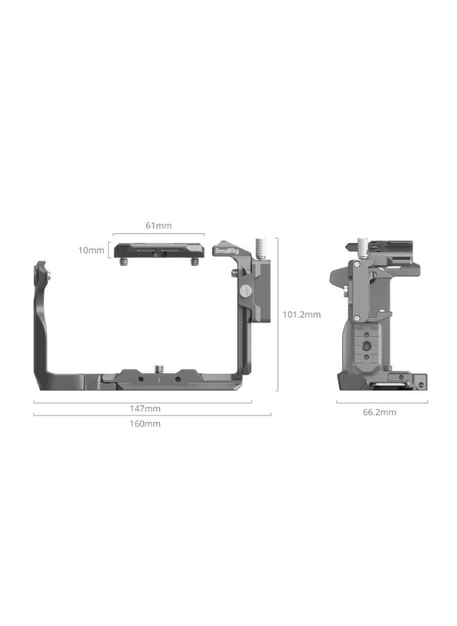 SMALLRIG SmallRig HawkLock Quick Release Cage Kit for Sony FX3 / FX30 4770  - Image 2