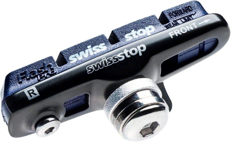 SwissStop وسادات فرامل سويس ستوب فلاش برو - أسود، مقاس واحد - Image 1