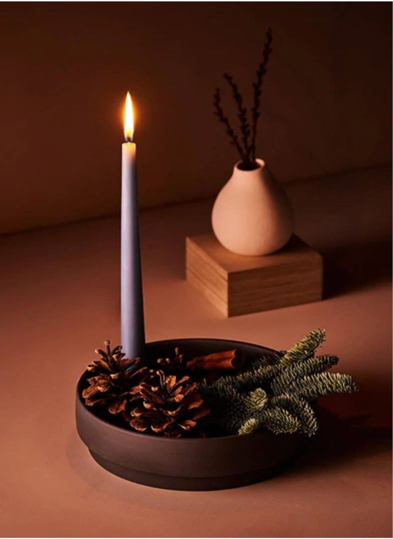 Aery Living Aery Living Orbital Step Black Large Candle Holder  - Image 1