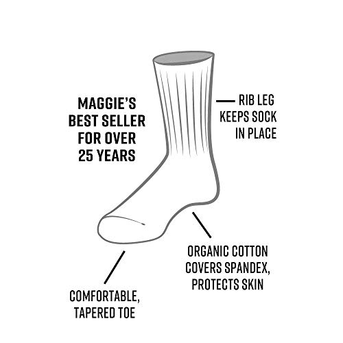 Maggie's Organic Cotton Crew Socks - 1 Pair Unisex - Image 4
