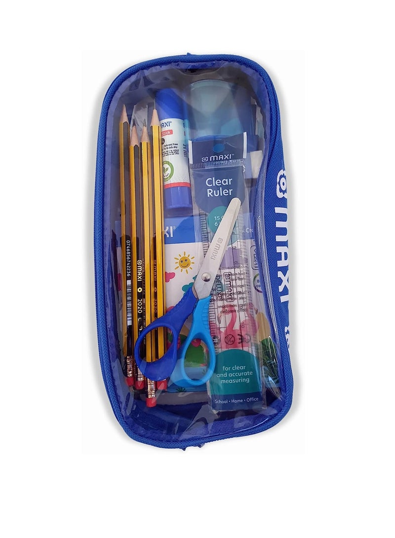 ماكسي مجموعة ادوات مكتبية مدرسية اساسية - Image 1