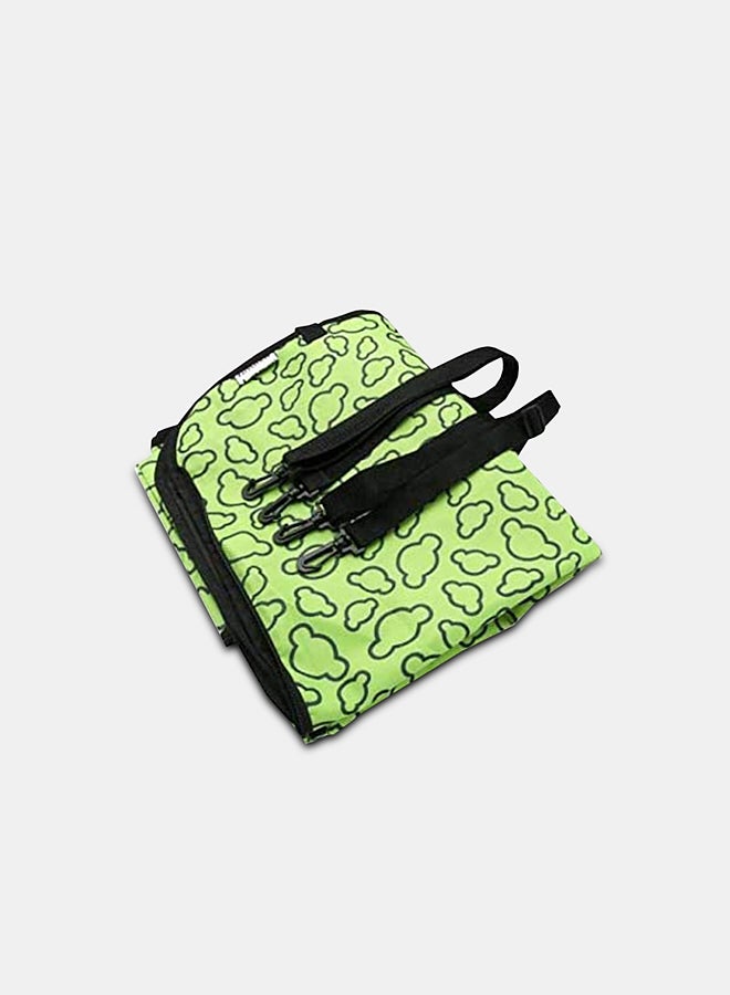 Carrier Mat Blanket Hammock For Dog Black/Green - Image 2