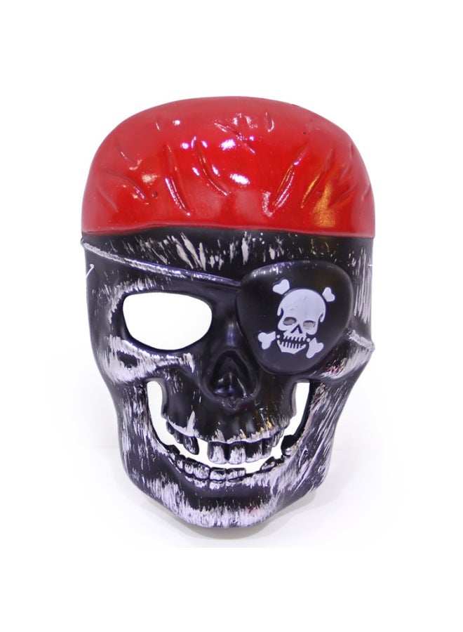 Loquat Toy Set Horror Devil Scream Funny Mask Grimace Skull Pirate Toy Outlet-Color:Blue Chest A Set - Image 3