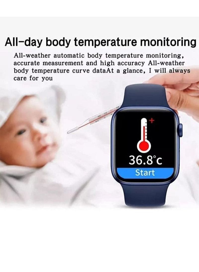 NIBEMINENT HW22 Pro Fitness Smartwatch for IOS Android Blue - Image 2