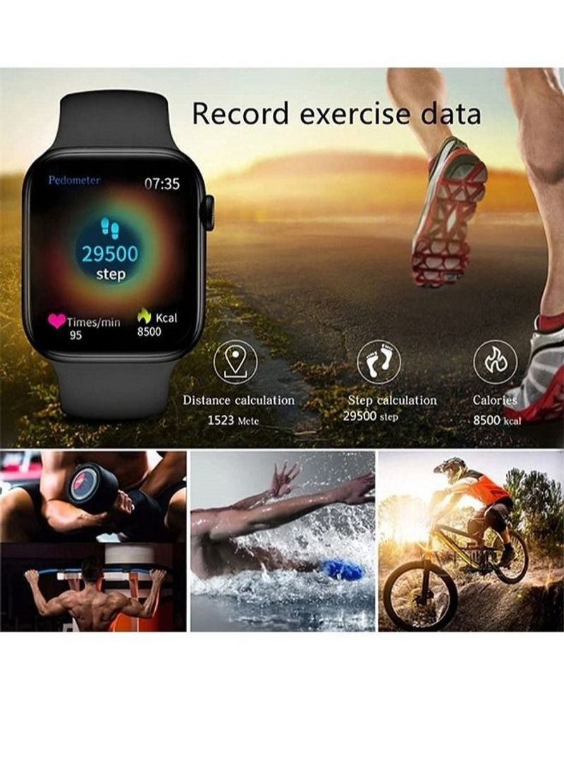 NIBEMINENT HW22 Pro Fitness Smartwatch for IOS Android Blue - Image 5