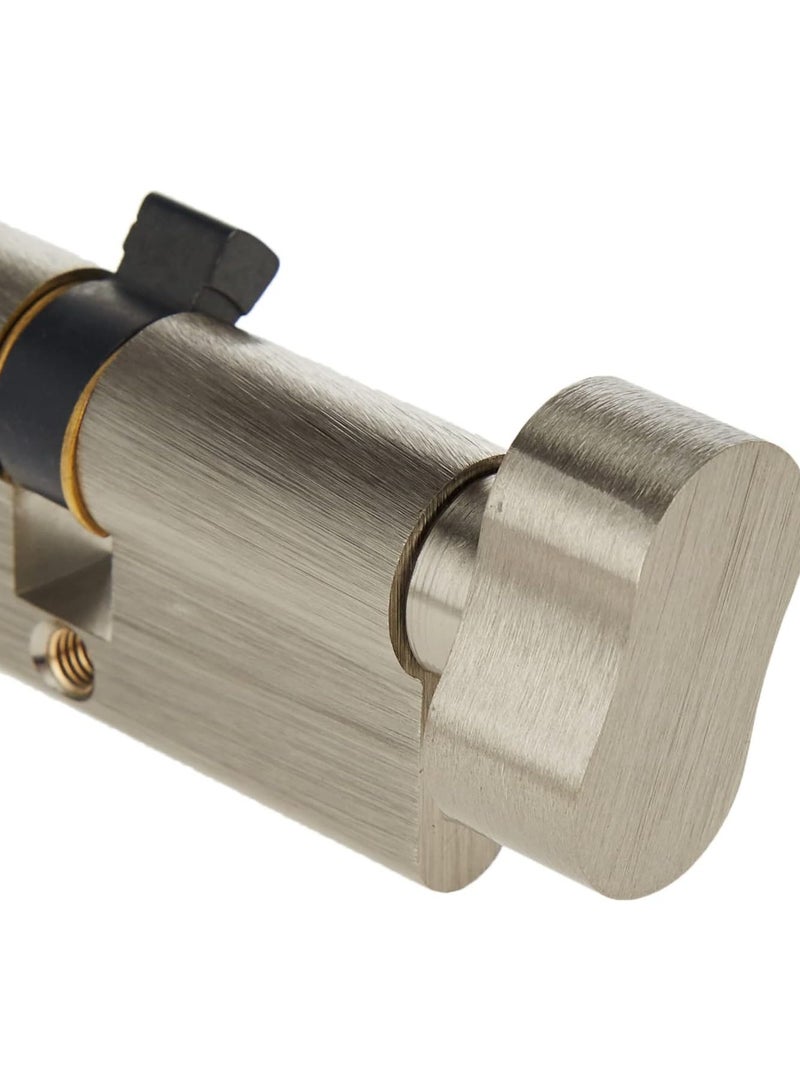 ييل 10-0513-3535-كك-22-01، أسطوانة يورو مزدوجة من سلسلة 500 35+35 مفتاح+عملات أسطوانة حمام ساتين نيكل - Image 4