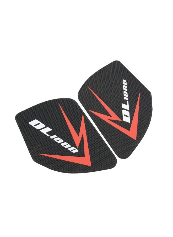 NIBEMINENT 3-Piece Protector Tank Pad Sticker For Suzuki V-STROM DL1000 (2017-2019) - Image 4