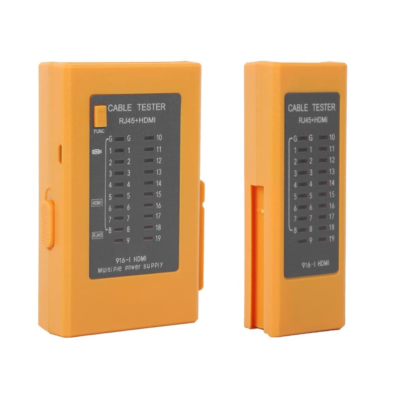 Network Cable Tester RJ45 HDMI Ethernet Phone Coaxial Wire Line Finder ABS Protective Case - Image 3