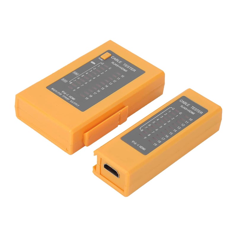 Network Cable Tester RJ45 HDMI Ethernet Phone Coaxial Wire Line Finder ABS Protective Case - Image 4