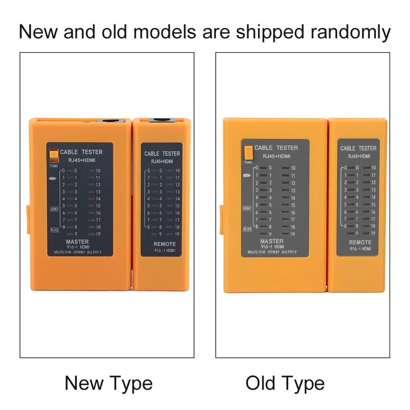 Network Cable Tester RJ45 HDMI Ethernet Phone Coaxial Wire Line Finder ABS Protective Case - Image 5
