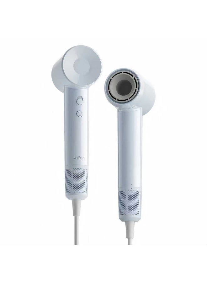 لايفن مجفف شعر محمول عالمي منخفض الضوضاء من Lifen للمبتدئين عالي السرعة عالي السرعة للرجال والنساء 1400 واط، Lifen SE (أزرق ورمادي) - Image 1