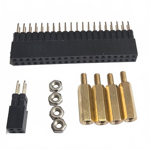 DSLRKIT 13.5mm GPIO and PoE Pin Header Height Increaser Extender for Raspberry Pi 5 4B 3B+ 3B (Pack of 2) - Image 1