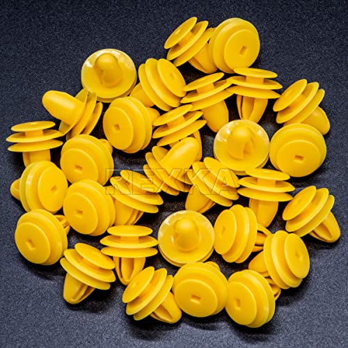 Rexka ركسكا 30 قطعة 8 مم ثقب باب تريم بانل ريتاينر كليب مثبت متوافق مع هيونداي كيا 82315-38000 - Image 2