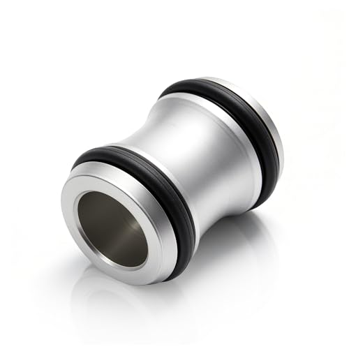 Sprwinautummer 06K121131 Aluminum Water Pump to Oil Cooler Coolant Pipe Connector Joint MK3 1820T Replacement For Audi VW Seat Skoda 06L121131 06L121111H 06L121111F 95812113100 Connecting Sleeve - Image 1