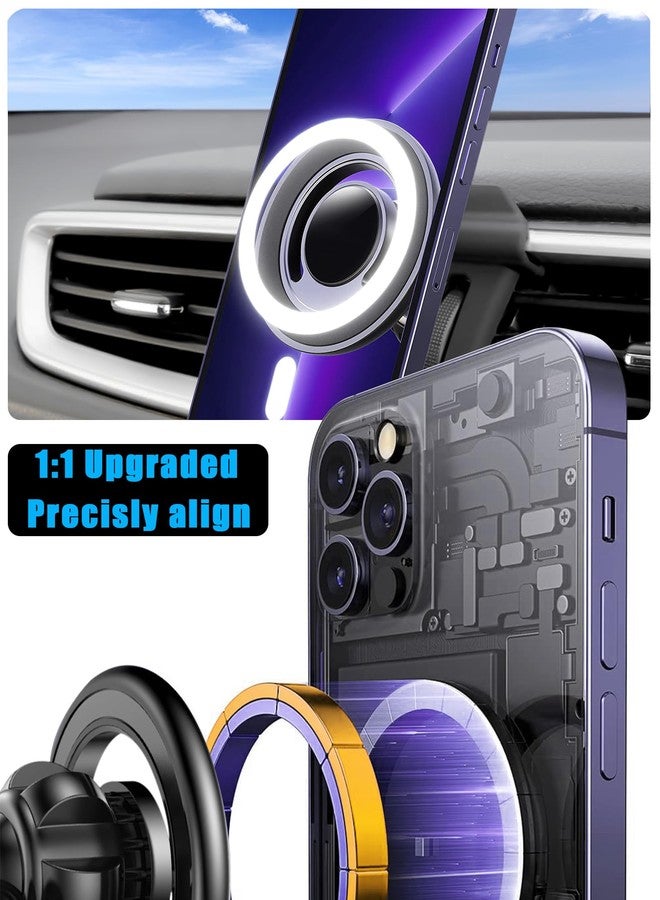 Mengfly Car Phone Holder Mount, for Nissan Rogue 2014 to 2020, Air Vent Stand, Magsafe Magnetic Navigation Bracket, for iPhone 17 16 15 14 13 12 Pro Max Plus Mini, Magsafe Case, All Smartphone - Image 5