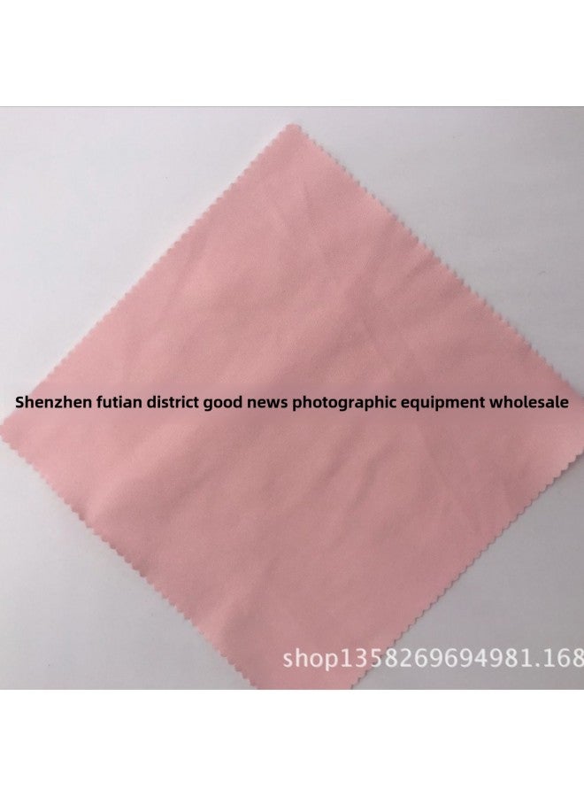 Camera Lens Cleaning Cloth Fine Fiber Cotton Eye Cloth Printed Wiping Cloth Mirror Wiping Cloth Four Colors-Color:Suede Cloth  - Image 5