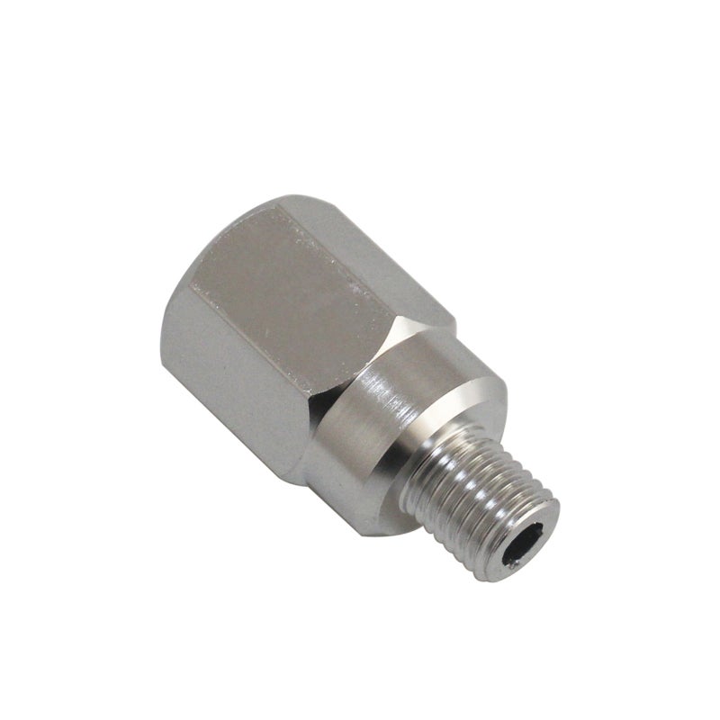 Engine Oil & Coolant Sensor Adapter Set: 6Pcs Silver Aluminum Alloy - Multi Functional 1/8 3/8 1/2 NPT Sizes - Easy Installation for Chevy Chevrolet LS Series Vehicles - Image 5