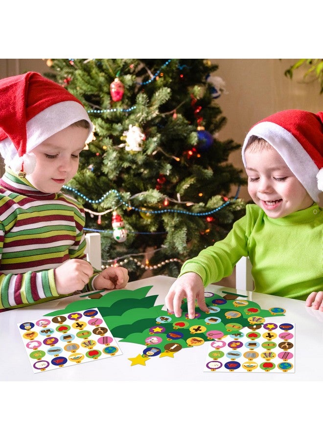 Haooryx 24 Set Jesse Tree Christmas Advent Calendar Sticker Kit Christian Religious Advent Countdown To Christmas Diy Sticker For Kids Christmas Advent Calendar Jesse Tree For Sunday School Vbs Supply - Image 5