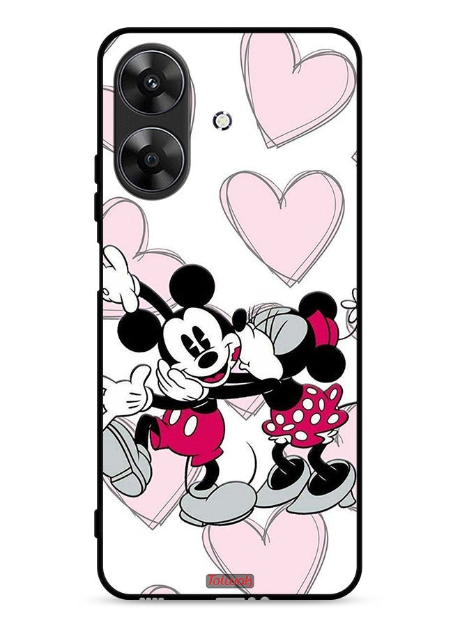 Tolwak Realme Note 60 4G Protective Case Cover Mickey Mouse Hug - Image 1