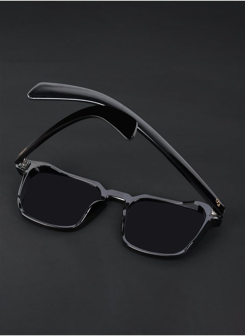 Woggles Uv-Protected Black Square Sunglasses  - Image 4