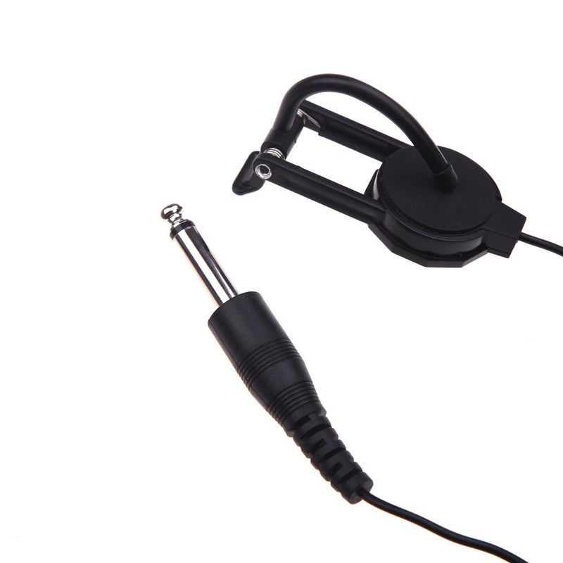 PERLMAN Cherub WCP-60V Clip-on Pickup Pick-up for Violin with 1/4" Jack 2.5M Cable Compact Professional - Black - Image 1