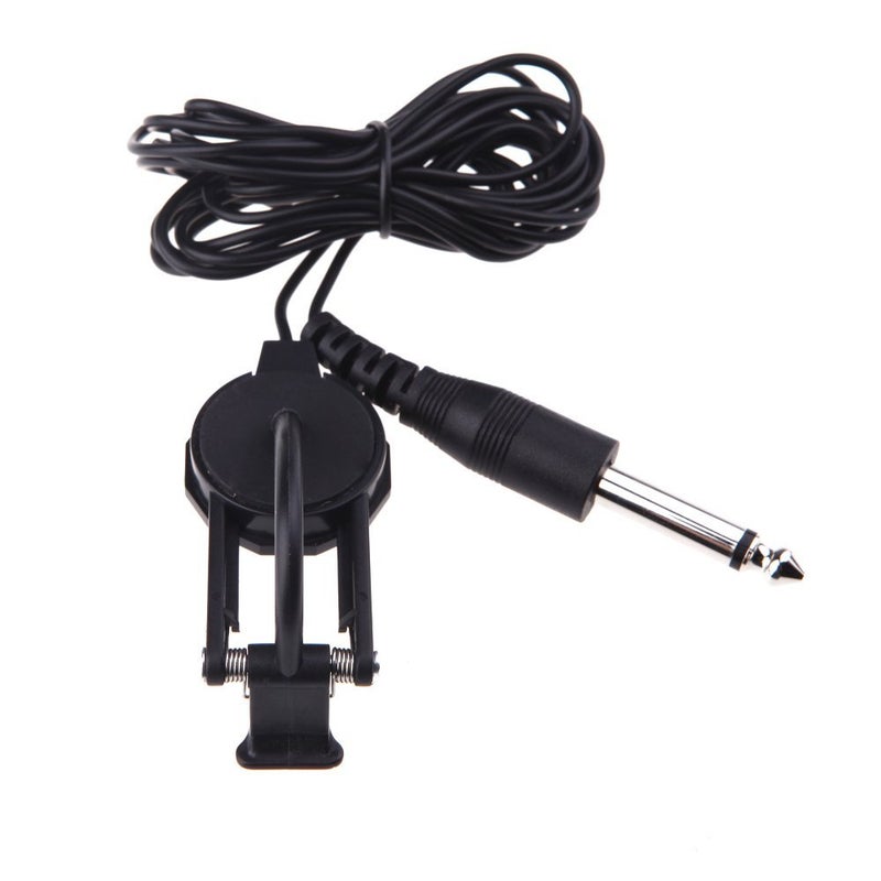 PERLMAN Cherub WCP-60V Clip-on Pickup Pick-up for Violin with 1/4" Jack 2.5M Cable Compact Professional - Black - Image 4