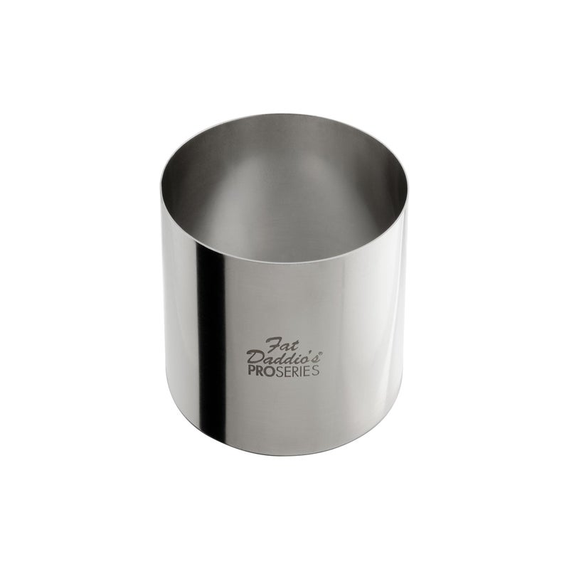 Fat Daddios Stainless Steel Round Cake Pastry Ring 275 x 3 Inch