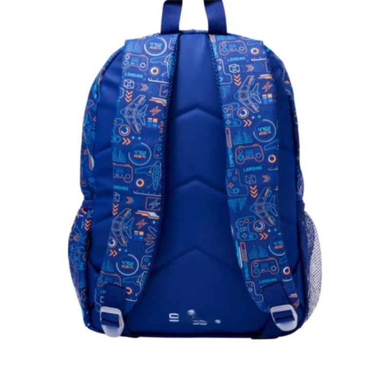Large Capacity Cartoon Backpack: 42 X 30cm Durable Canvas With PU Accents - Spacious Storage Kids Backpack For Elementary School Students In Grades 1 To 6 - Image 3