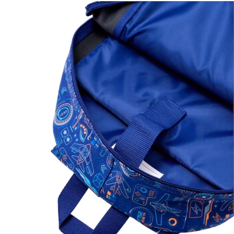 Large Capacity Cartoon Backpack: 42 X 30cm Durable Canvas With PU Accents - Spacious Storage Kids Backpack For Elementary School Students In Grades 1 To 6 - Image 2