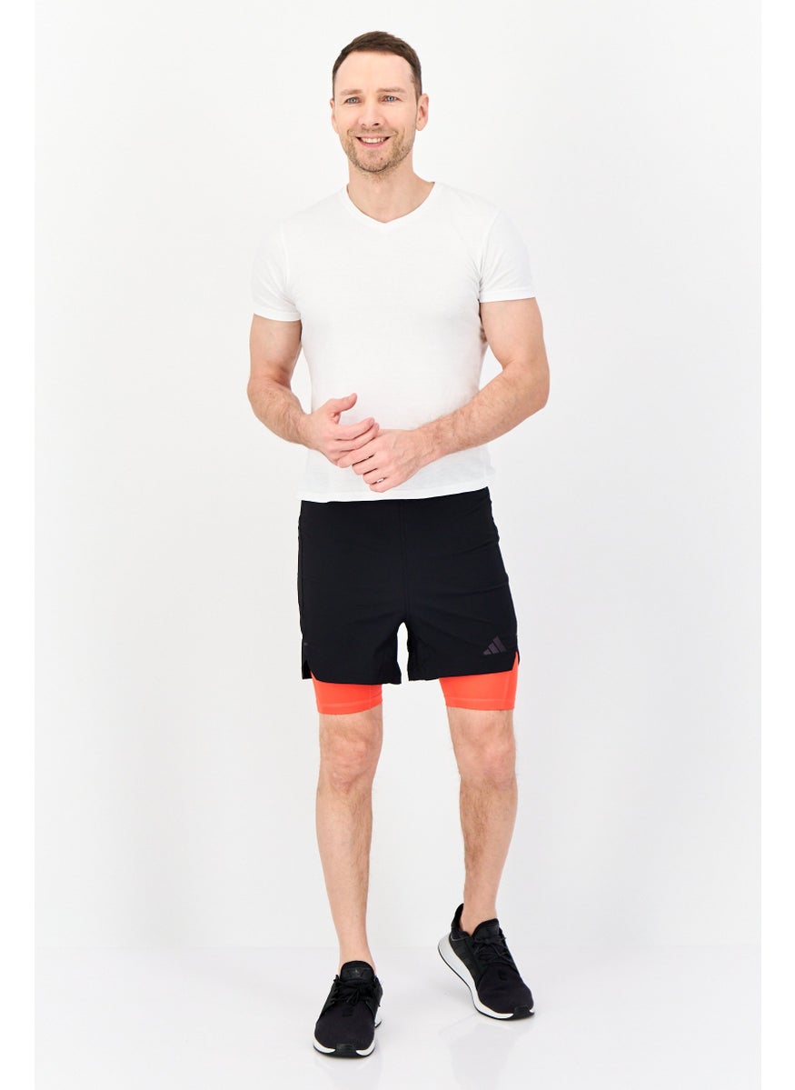 Adidas Men Sportswear Fit 7 Inseam Training Shorts, Black  - Image 4