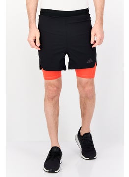 Adidas Men Sportswear Fit 7 Inseam Training Shorts, Black  - Image 1