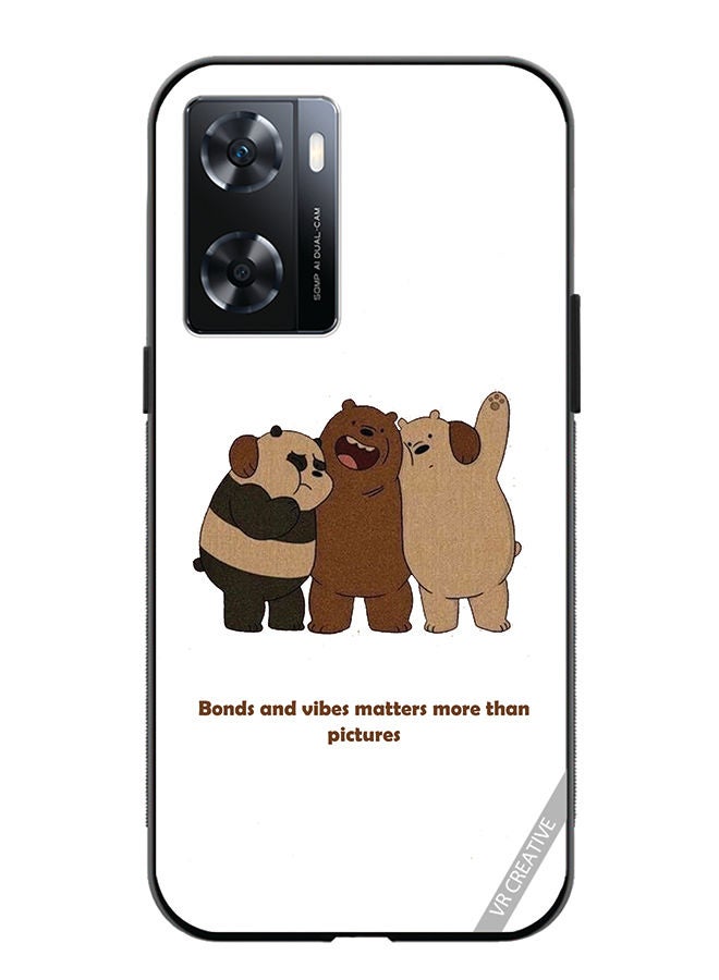 VR CREATIVE غطاء حماية لجهاز OnePlus Nord N20 SE بتصميم روابط وأجواء أكثر أهمية من الصور متعدد الألوان - Image 1