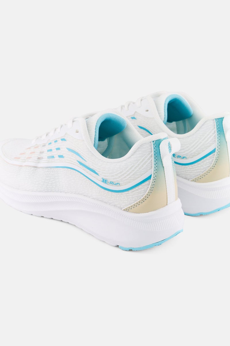 RBX Women Lace Up Outdoor Shoes, White  - Image 2