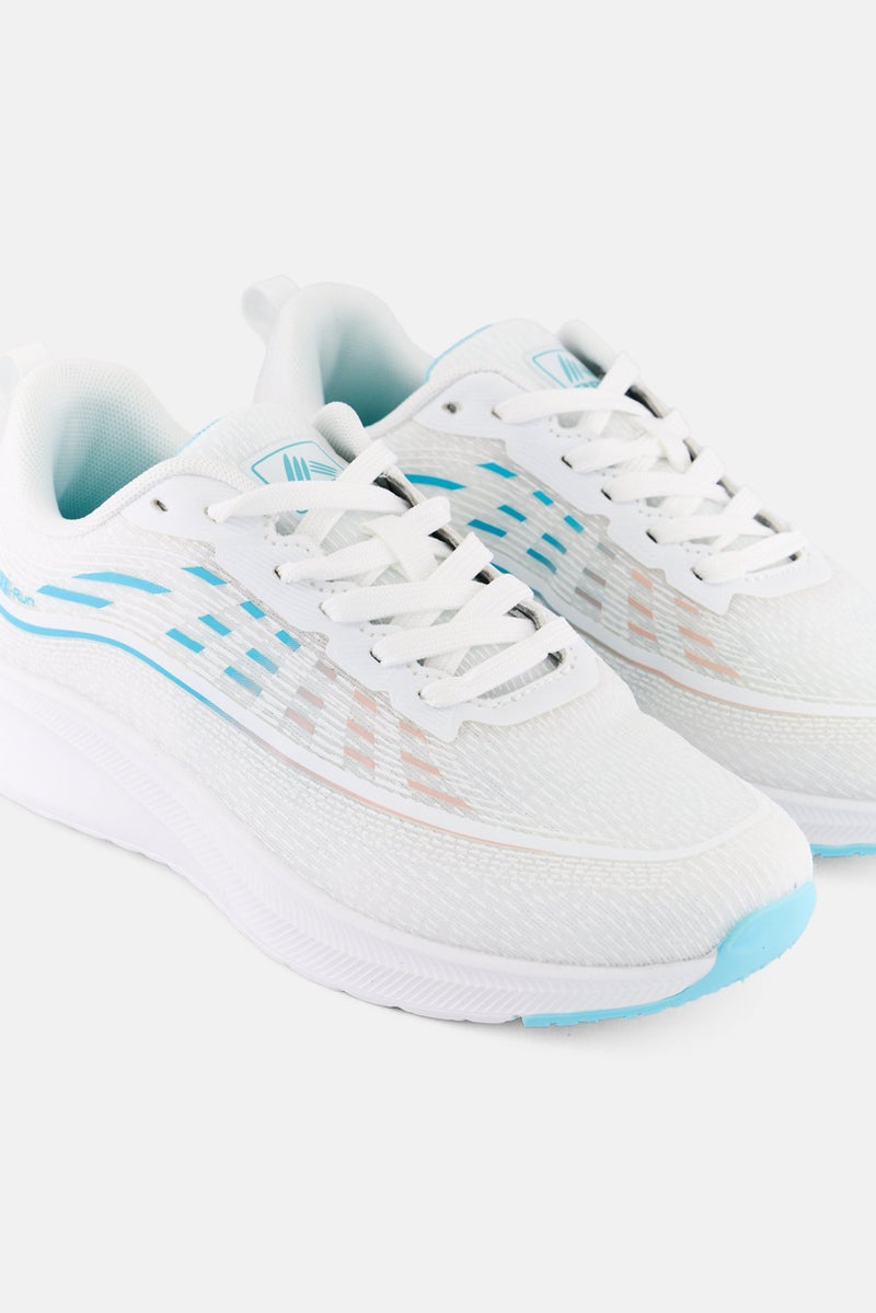 RBX Women Lace Up Outdoor Shoes, White  - Image 3