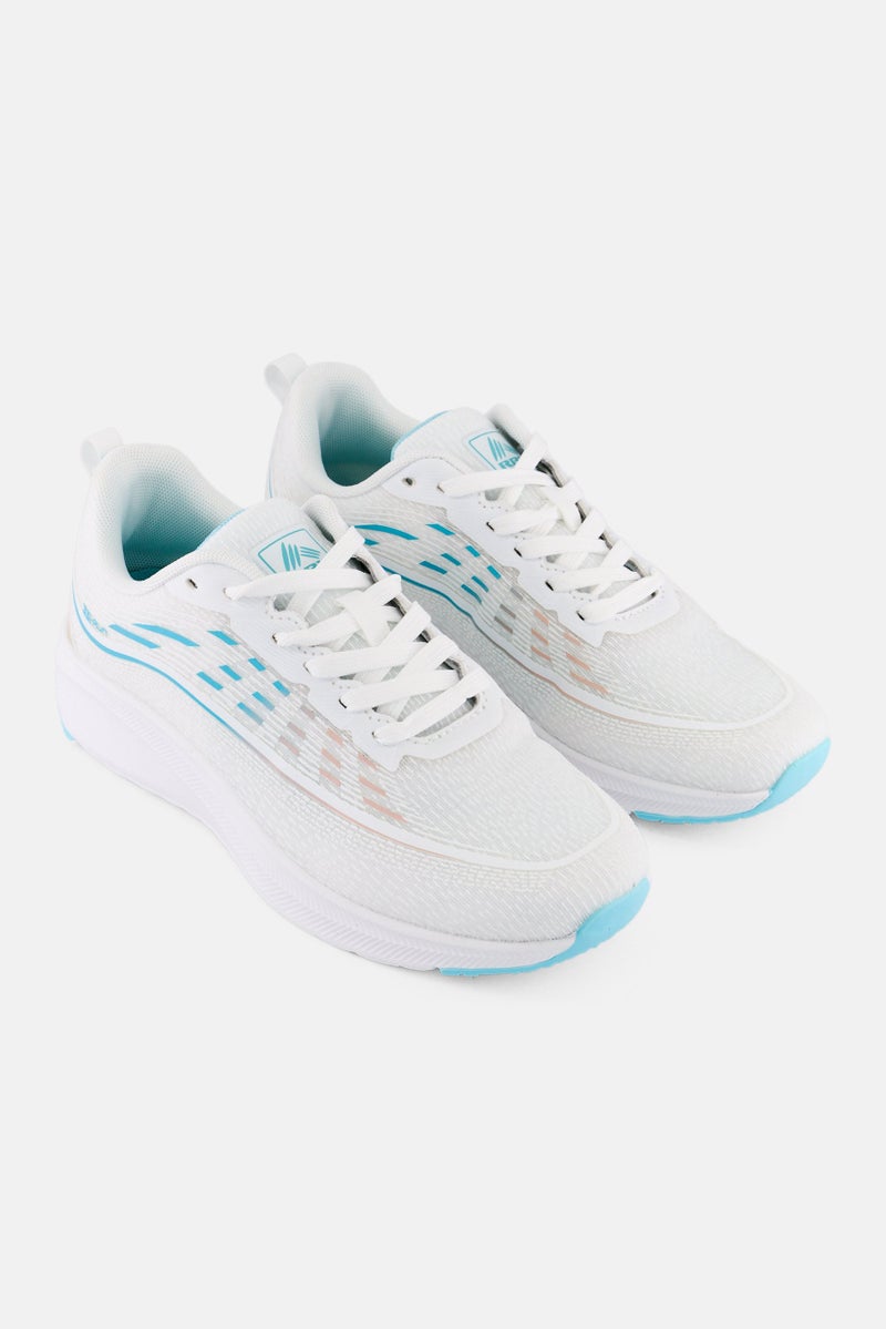 RBX Women Lace Up Outdoor Shoes, White  - Image 1