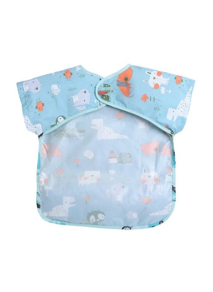 بولكاتوتس مريلة Polka Tots بأكمام نصفية مع جيب - حيوان  - Image 2