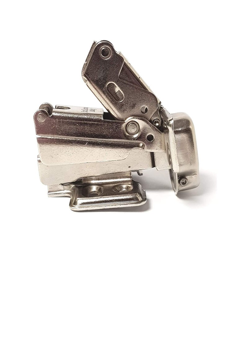 180 Degree Angle Heavy Duty Adjustable Stainless Steel Cabinet Door Concealed Cabinet Hinge Full Overlay Half Overlay Inset Hinges (3 PAIR, Half Overlay)  - Image 2