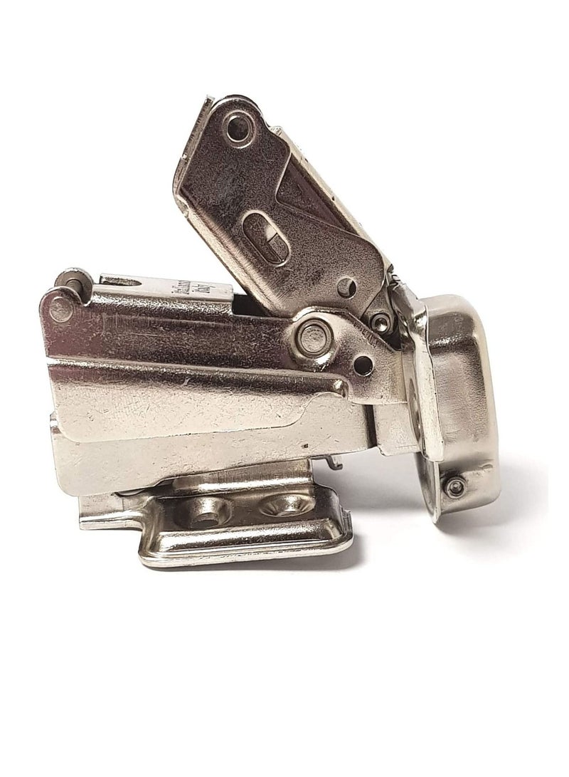 180 Degree Angle Heavy Duty Adjustable Stainless Steel Cabinet Door Concealed Cabinet Hinge Full Overlay Half Overlay Inset Hinges (3 PAIR, Half Overlay)  - Image 3